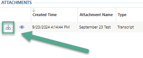Picture of download icon